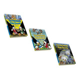 Kit Tio Patinhas E Pato Donald : O Filho Do Sol & Volta À Quadradópolis & O Tesouro Na Bolha De Vidro Walt Disney Biblioteca Don Rosa Quadrinhos Editora Abril Edição De Colecionador Capa Dura