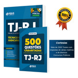Kit Tj Rj Técnico - Apostila + Caderno De Questões Tj Rj