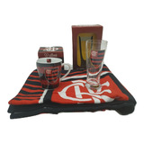 Kit Torcedor Presente Flamengo Toalha Caneca Copo 