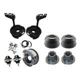 Kit Transformação Freio A Óleo Para Ar Mb 912 Com Tambores