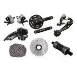 Kit Transmissão Relação Bike 27v Tipo Shimano Alivio Sunrun
