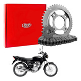 Kit Transmissão Vaz Cg 125 Fan Titan 2002/08 Reforçado