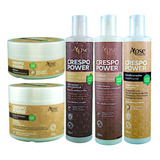 Kit Tratamento Completo Vegano Crespo Power Apse