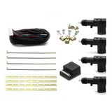 Kit Travas Eletrica Universal 4 Portas Dupla Serventia Carro