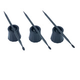 Kit Trio Para Aplicação De Henna Lu Brandão - Preto