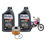 Kit Troca 2 L Oleo Motor + Filtro Honda Nx 350 Sahara 1993