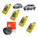 Kit Troca 4 Óleo+filtro Óleo 15w40 Lubrax Vw Gol G5 1.0/1.6