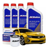 Kit Troca De Óleo 5w30 E Filtro Camaro 2011 A 2015 Gm