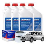 Kit Troca Filtro Óleo 5w30 Corsa 2002 2003 2004 2005 Gm