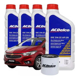 Kit Troca Óleo 5w30+filtro Acdelco Prisma 07/21 Gm