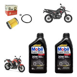 Kit Troca Óleo Mobil 20w50 2l + Filtro Valflex Xtz Lande 250