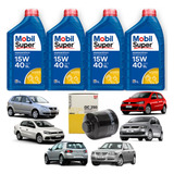 Kit Troca Óleo Mobil Voyage Saveiro Fox Gol G2 G3 G4 G5 G6