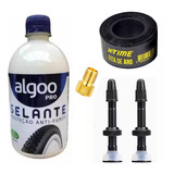 Kit Tubeless Valvulas Tsw, Fita Xtime, Selante Algoo E Adapt