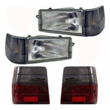 Kit Uno 91 A 96 97 98 A 04 Farol Vidro Pisca Lente Traseira