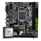 Kit Upgrade, Processador Intel Core I7 + Placa Mãe Cor Preto