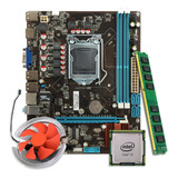 Kit Upgrade Intel Core I3 + Placa Mãe H55 C/ Memoria Ram 8gb
