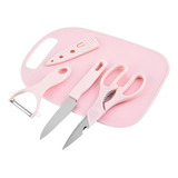 Kit Utensílios Cozinha Empire 18: Faca, Tábua, Tesoura