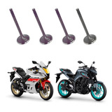 Kit Válvula Admissão Mt03 Mt03 R3 Yamaha Original Todos Anos