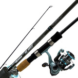 Kit Vara E Molinete Okuma Alaris Leve 5'6 2 Partes