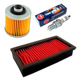 Kit Vela Filtro Óleo E Ar Xt660 Tenere 660 Yamaha