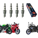 Kit Velas Ngk Kawasaki Ninja Z800 Z750 Zz-r1200 Zx636 2001+