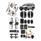 Kit Vidro Eletrico Blazer 4p 2010 2011 Completo Trava Alarme