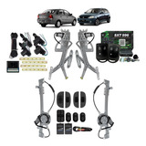 Kit Vidro Elétrico Corsa Maxx Joy 4 Portas + Trava + Alarme