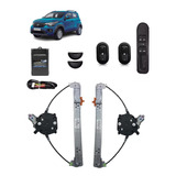 Kit Vidro Elétrico Fiat Mobi Traseiro Com Antiesmagamento
