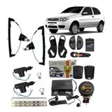 Kit Vidro Eletrico Palio Young 2 Pts + Trava E Alarme
