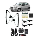Kit Vidro Elétrico Palio Young 4 Portas Dianteiras + Trava