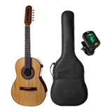 Kit Viola Caipira Clássica Rozini Rv155 Ac.n.i Acústica