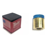 Kit Virola De Metal Com Sola De Couro E Giz Master Preto