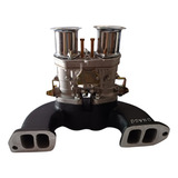 Kit Weber Opala 4 Cilindros Gasolina Coletor+carburador+acio