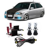 Kit Xenon Farol Alto E Baixo Gol G4 Bixenon 8000k