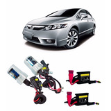 Kit Xenon Farol Baixo New Civic Ano 2007 A 2011 Hb4 8000k