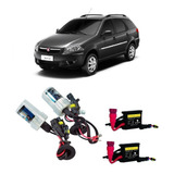 Kit Xenon Farol De Milha Fiat Palio Weekend 05 / 07 H1 8000k