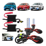 Kit Xenon Gol G5 Voyage Golf Polo Fox Farol Milha Hb4 10000k