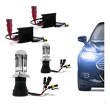 Kit Xenon H4 8000k Lâmpada Luz Farol Azulado O Mais Forte