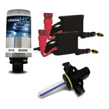 Kit Xenon H8 8000k Lâmpada Luz Farol Azulado O Mais Forte