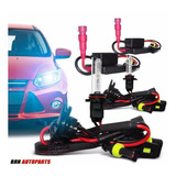 Kit Xenon Lâmpada Hid Hb4 6k 6000k Completo Com Reator Slim