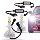 Kit Xenon Lampada Super Led H7 6000k Branca Bivolt 12v /24v