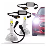 Kit Xenon Lampada Super Led H7 6000k Branca Bivolt 12v /24v