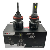 Kit Xenon Super Led Asx H11 H8 6000k 40w Bivolt 12/24v 4800l