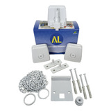 Kit06 Al - Basculante Com Corrente Vidro/alvenaria