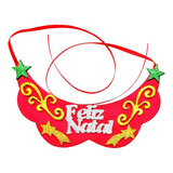 Kit10 Gargantilhas Feliz Natal Pet Cachorro Petshop Glitter 
