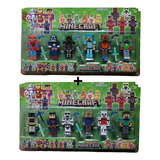Kit2 Cartelas Minecraft Bonecos Heróis Vingadores Patrulha