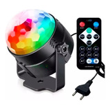 Kit2 Globo Bola Maluca Luz Led Rgb Usb Mini Iluminação Festa 110v/220v