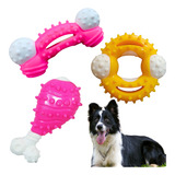 Kit3 Brinquedo Resistente Osso Cachorro Pet Forte Grande Pet Cor Femea