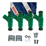 Kits 4 Bicos Bosch Substitui Iwp044 Gol Santana Gasolina 165