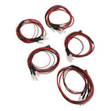 Kits De Luzes Led Rc, 5 Peças Para Carros Profissionais De A